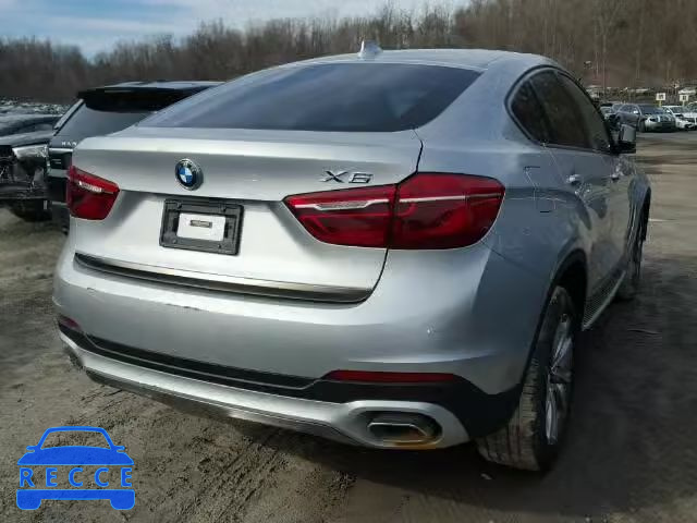 2017 BMW X6 XDRIVE5 5UXKU6C31H0S99627 image 3