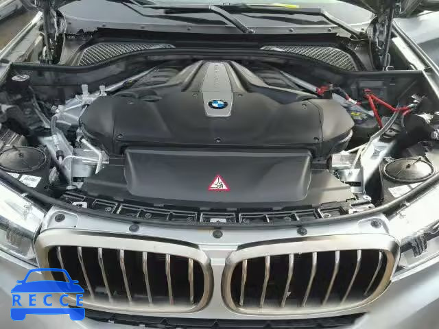 2017 BMW X6 XDRIVE5 5UXKU6C31H0S99627 image 6