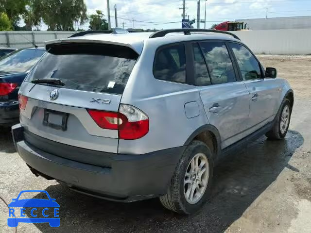 2005 BMW X3 2.5 WBXPA73435WC48577 зображення 3