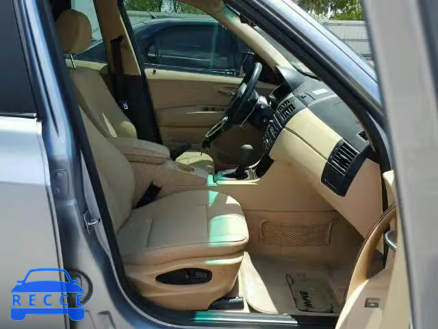 2005 BMW X3 2.5 WBXPA73435WC48577 зображення 4