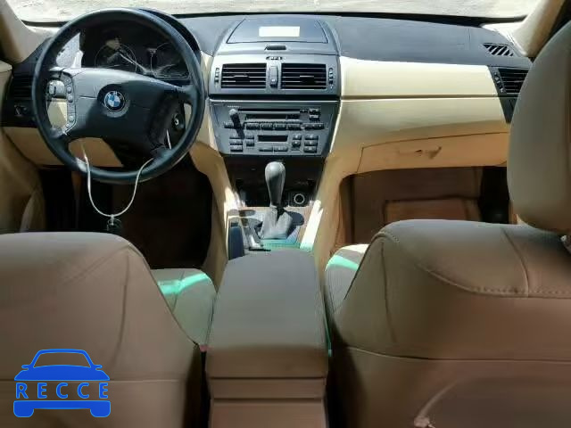 2005 BMW X3 2.5 WBXPA73435WC48577 зображення 8