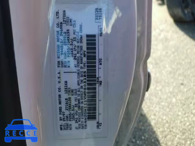 1998 NISSAN QUEST XE/G 4N2DN111XWD803185 image 9