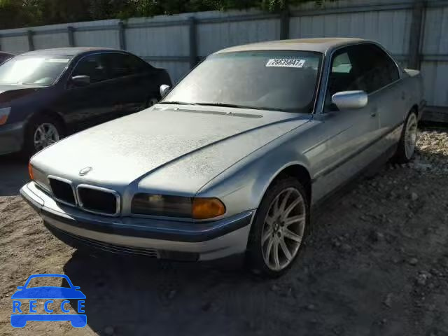 1998 BMW 7 SERIES WBAGF832XWDL53272 зображення 1