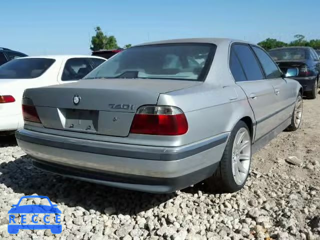 1998 BMW 7 SERIES WBAGF832XWDL53272 зображення 3