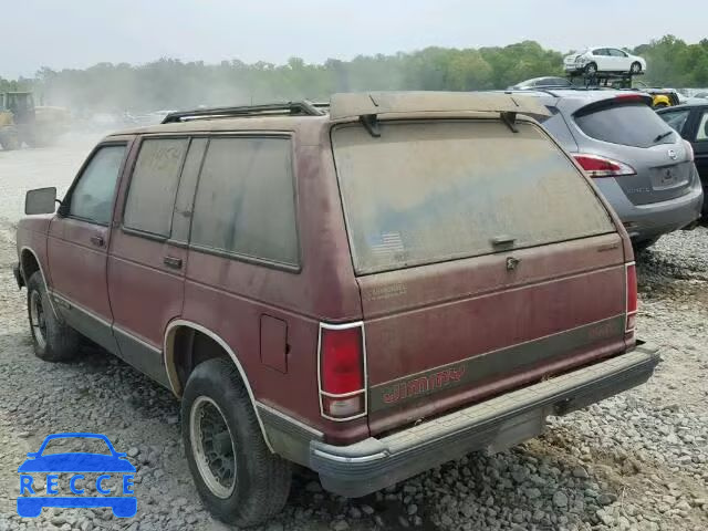 1991 GMC JIMMY S15 1GTCS13Z9M2514379 image 2