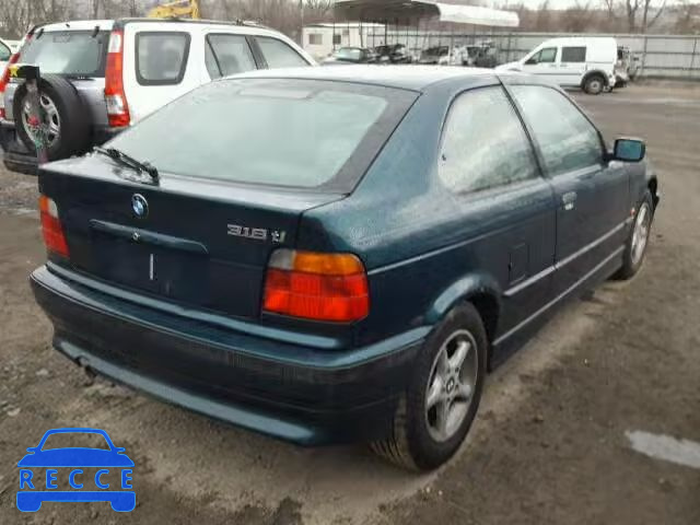 1998 BMW 318TI AUTO WBACG8320WKC83758 зображення 3