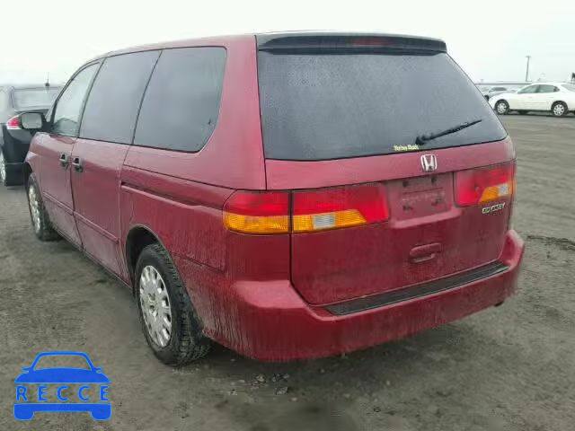 2004 HONDA ODYSSEY LX 5FNRL18574B125606 зображення 2