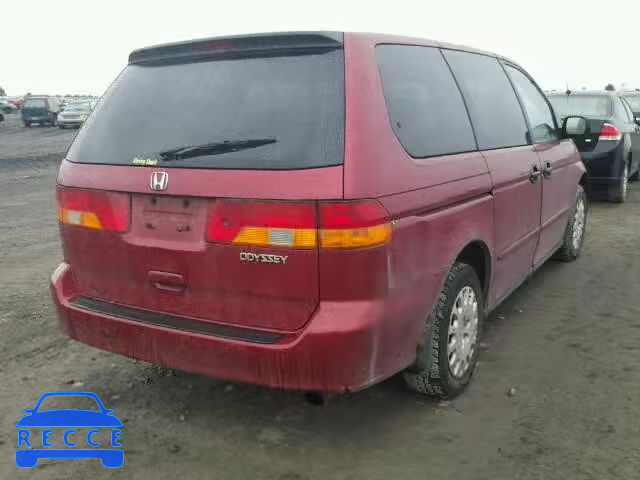 2004 HONDA ODYSSEY LX 5FNRL18574B125606 зображення 3