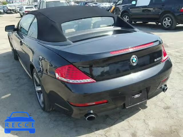 2008 BMW 650I WBAEB53548CX60203 image 2