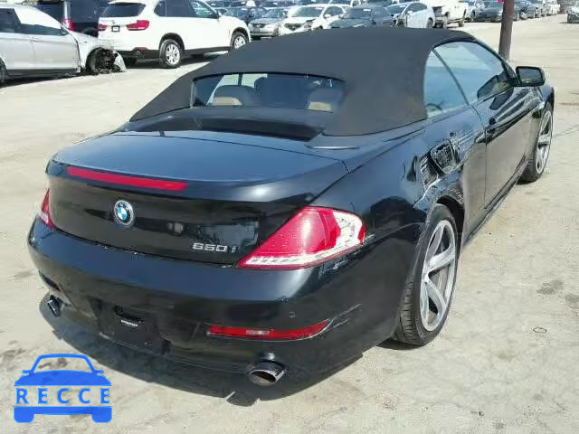 2008 BMW 650I WBAEB53548CX60203 image 3