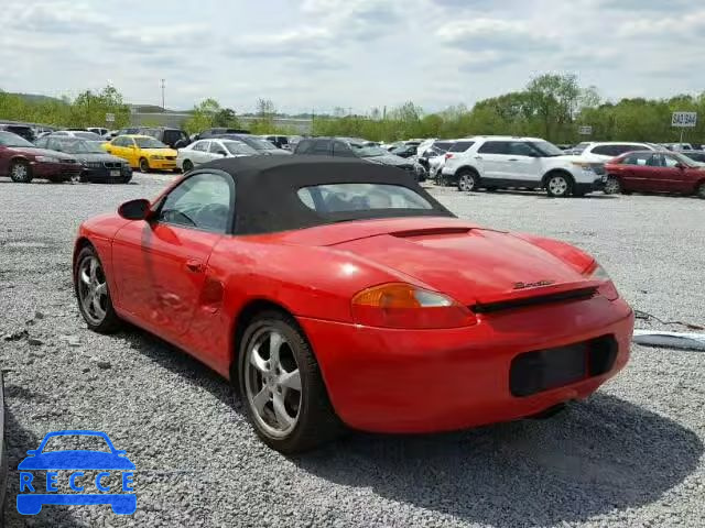 2002 PORSCHE BOXSTER WP0CA29802U626027 image 2