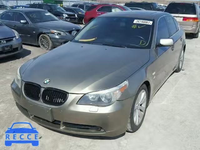 2004 BMW 545I WBANB33544B108380 зображення 1