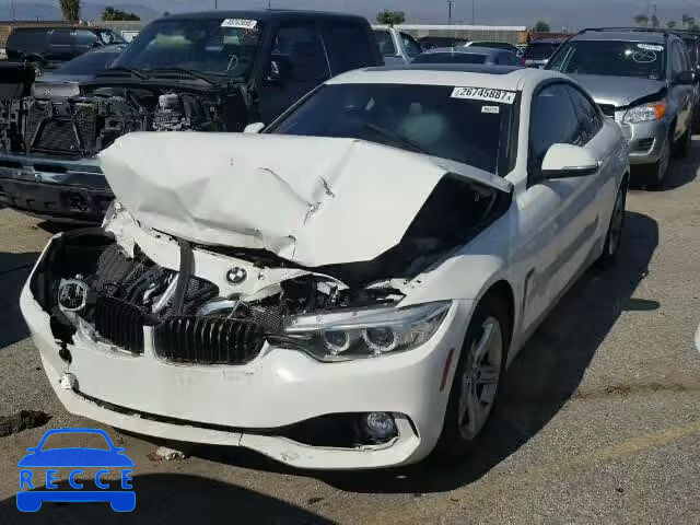 2014 BMW 428I WBA3N7C59EF719795 image 1