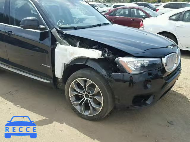 2016 BMW X3 SDRIVE 5UXWZ7C50G0T42699 image 8