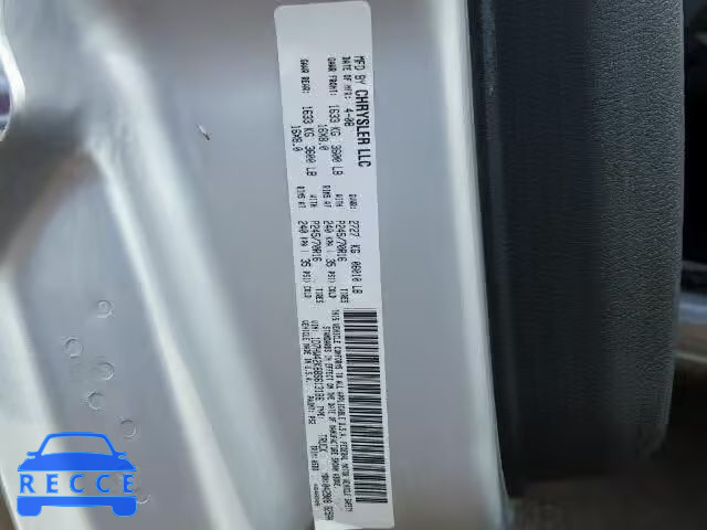 2008 DODGE DAKOTA SLT 1D7HW42K68S613186 image 9
