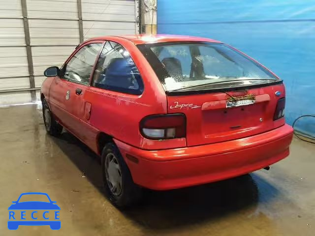 1996 FORD ASPIRE KNJLT05H1T6174886 image 2