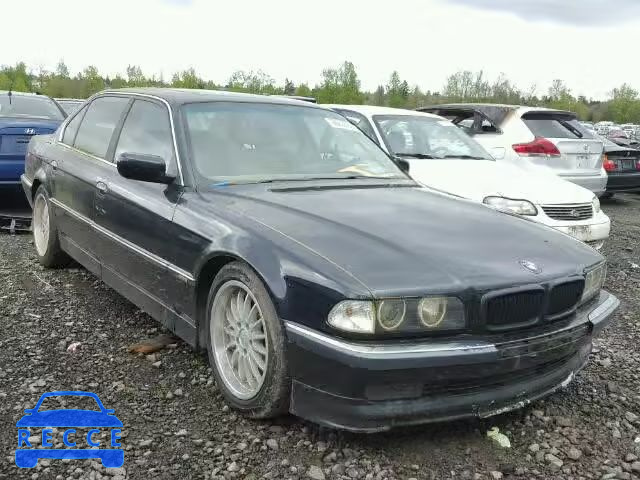 1996 BMW 740IL WBAGJ832XTDL35655 image 0