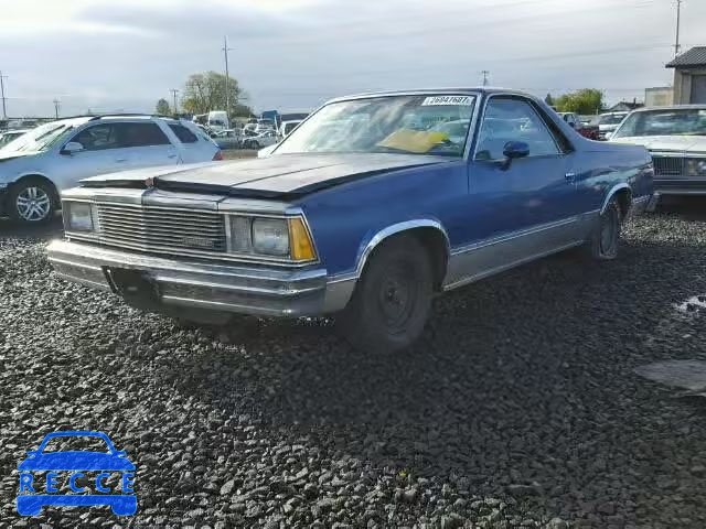 1981 CHEVROLET EL CAMINO 1GCCW80H7BR442210 image 1