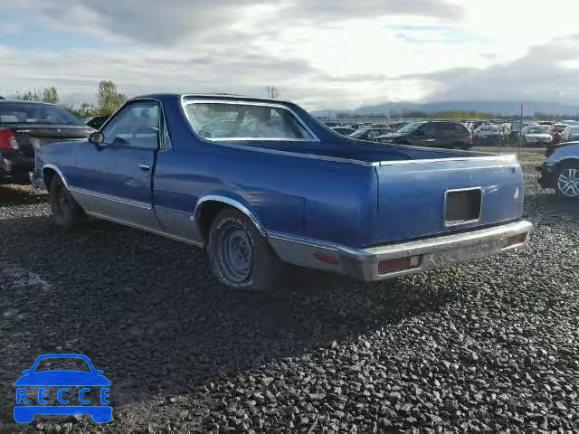 1981 CHEVROLET EL CAMINO 1GCCW80H7BR442210 зображення 2