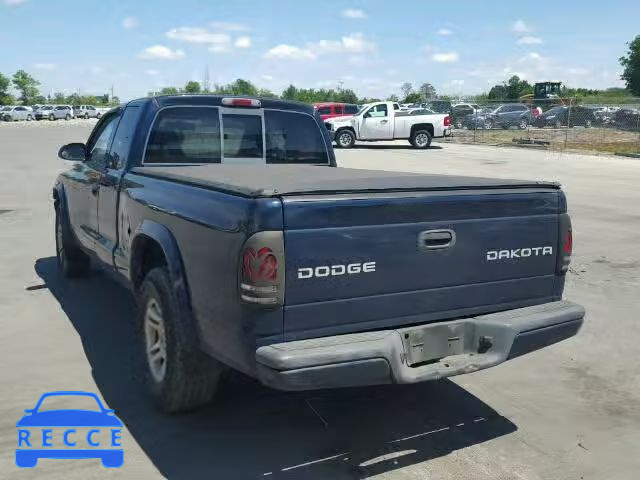 2003 DODGE DAKOTA SPO 1D7HL32X43S368136 зображення 2