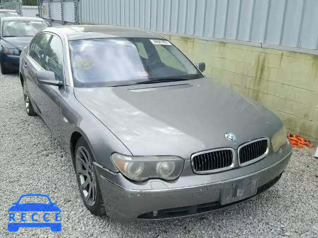 2002 BMW 745LI WBAGN63482DR02292 image 0