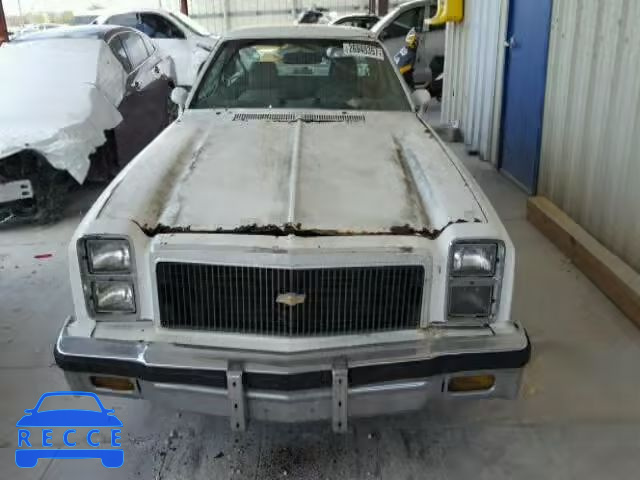 1977 CHEVROLET EL CAMINO 1D80U7D493917 зображення 9