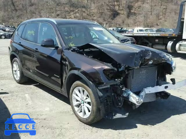 2016 BMW X3 XDRIVE2 5UXWX9C58G0D77141 image 0