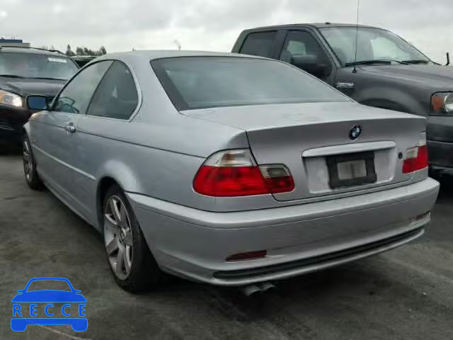 2002 BMW 325CI WBABN334X2PG59580 image 2