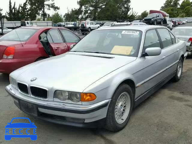 1999 BMW 740IL WBAGH8337XDP04238 зображення 1
