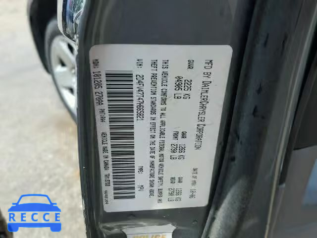 2007 DODGE MAGNUM SE 2D4FV47T47H665821 Bild 9