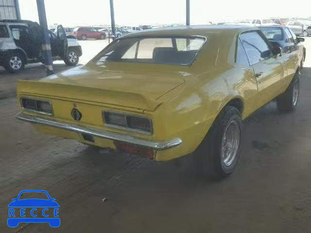 1968 CHEVROLET CAMERO 123378N386186 Bild 3