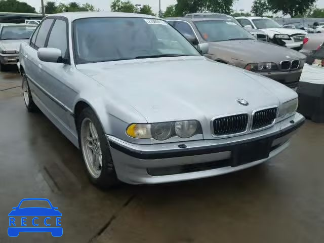 2001 BMW 740I AUTOMATIC WBAGG83441DN86605 зображення 0