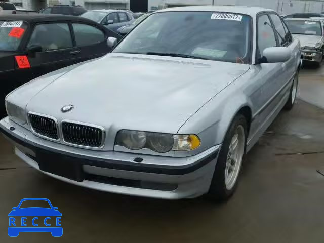 2001 BMW 740I AUTOMATIC WBAGG83441DN86605 зображення 1