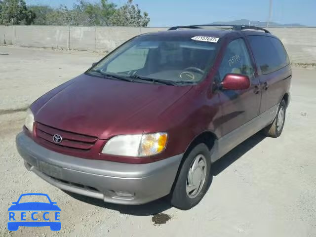 2001 TOYOTA SIENNA 4T3ZF13C91U347972 image 1