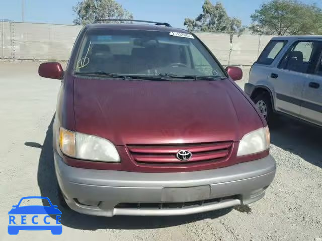 2001 TOYOTA SIENNA 4T3ZF13C91U347972 image 8