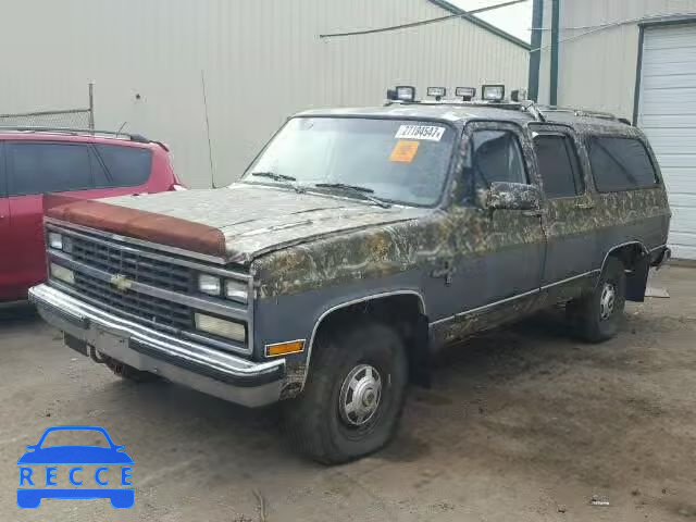 1991 CHEVROLET V2500 SUBU 1GNGV26K1MF128195 image 1