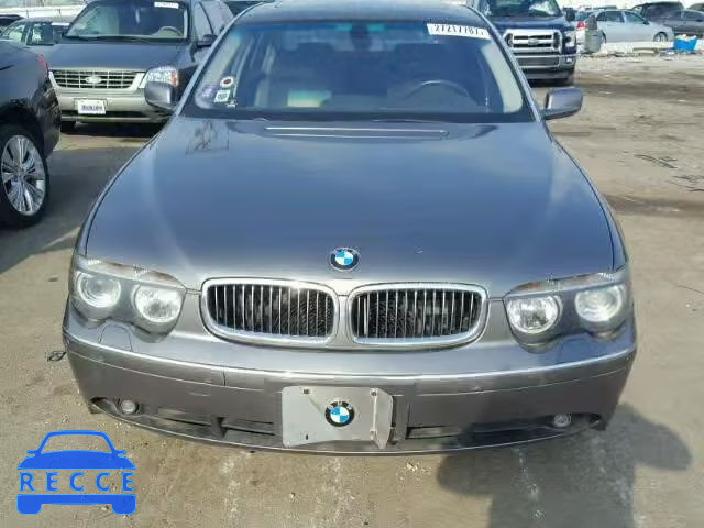 2002 BMW 745LI WBAGN63442DR03973 зображення 6