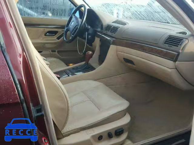 1999 BMW 740I AUTOMATIC WBAGG8333XDN73134 зображення 4