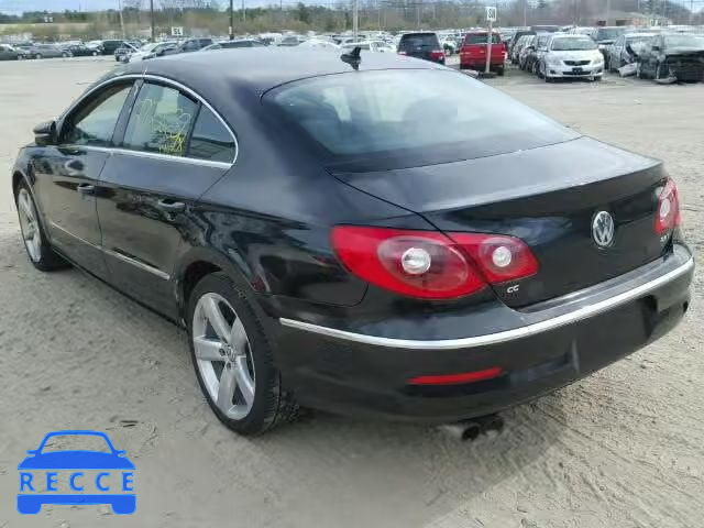 2012 VOLKSWAGEN CC LUXURY WVWHP7AN1CE524153 image 2