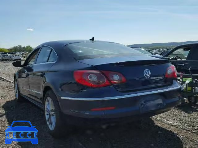 2009 VOLKSWAGEN CC LUXURY WVWHL73C59E523586 image 2