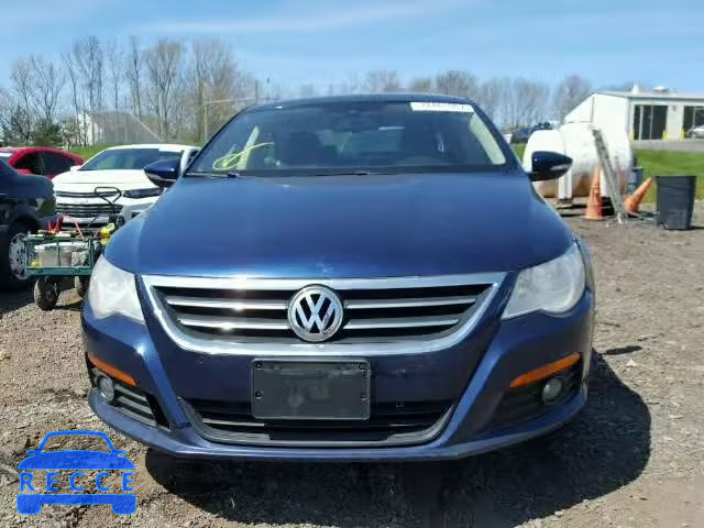 2009 VOLKSWAGEN CC LUXURY WVWHL73C59E523586 image 8
