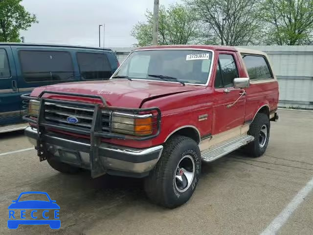 1990 FORD BRONCO 1FMEU15H0LLB30387 зображення 1