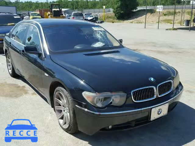 2005 BMW 745LI WBAGN63575DS59270 зображення 0