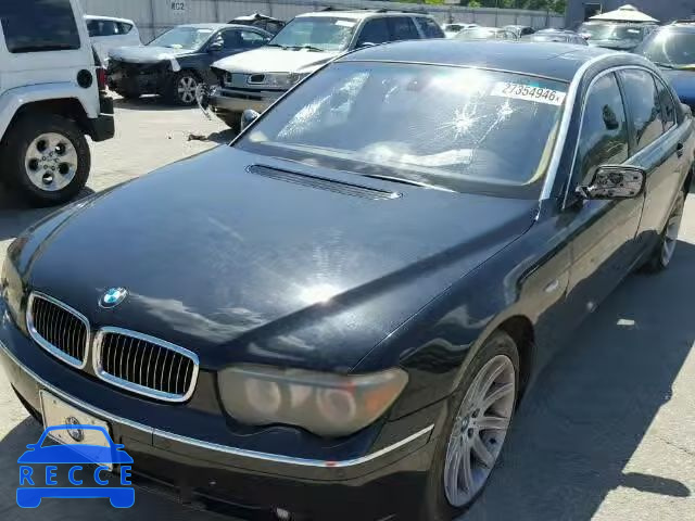 2005 BMW 745LI WBAGN63575DS59270 зображення 9