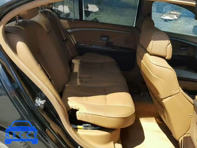 2005 BMW 745LI WBAGN63575DS59270 image 5