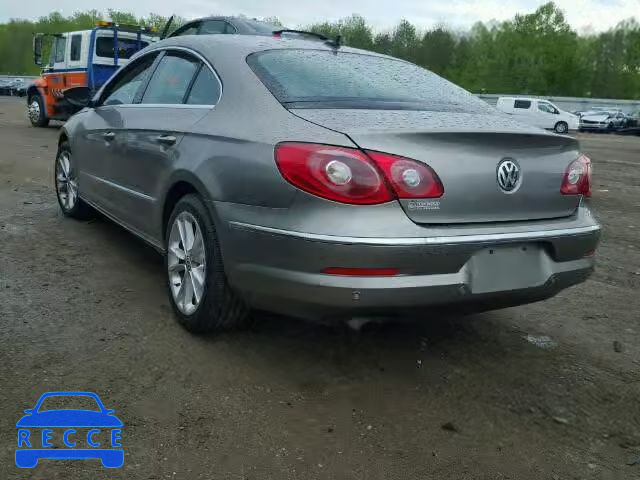 2009 VOLKSWAGEN CC LUXURY WVWHL73C29E542077 image 2