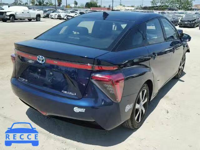 2016 TOYOTA MIRAI JTDBVRBD7GA000967 image 3