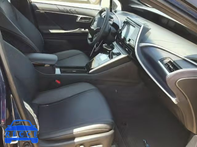 2016 TOYOTA MIRAI JTDBVRBD7GA000967 image 4