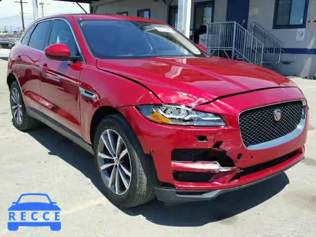 2017 JAGUAR F-PACE PRE SADCK2BV4HA071711 зображення 0