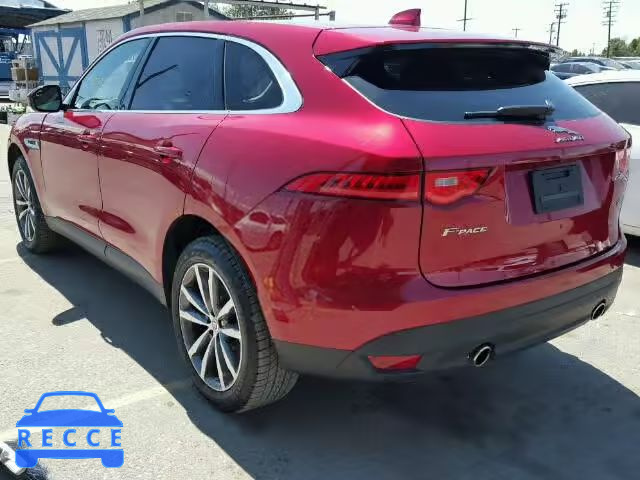 2017 JAGUAR F-PACE PRE SADCK2BV4HA071711 зображення 2